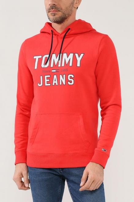 Худи с логотипом бренда Tommy Jeans