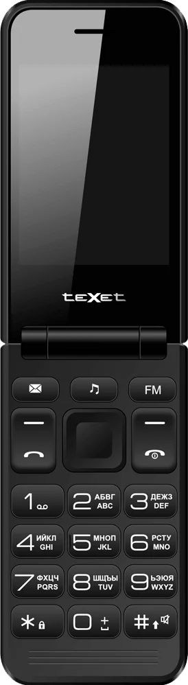 Мобильный телефон teXet(TM-406 Dual sim Black)
