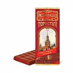Шоколад молочный пористый, Русский шоколад, 90 гр.